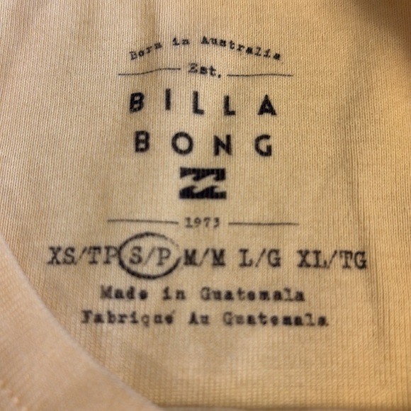 Billabong tshirt - Picture 4 of 4